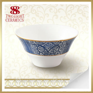 Factory price custom printed ceramic bowl, decal ramen bowl